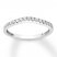 Diamond Wedding Band 1/4 ct tw Round-cut 14K White Gold