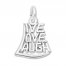 Live Love Laugh Charm Sterling Silver