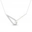 Love + Be Loved Diamond Necklace 1/3 ct tw Sterling Silver 18"
