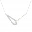 Love + Be Loved Diamond Necklace 1/3 ct tw Sterling Silver 18"