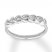 Diamond Anniversary Band 1/4 ct tw Round-cut 10K White Gold