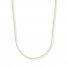 Cable Chain Necklace 14K Yellow Gold 20" Length