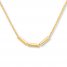 Triple Bar Necklace 14K Yellow Gold