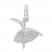 Ballet Dancer Charm Sterling Silver