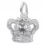 Crown Charm Sterling Silver