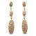 Le Vian Nude Diamond Earrings 4-1/2 ct tw 14K Strawberry Gold