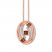 Le Vian Chocolate Quartz Necklace 1/2 ct tw Diamonds 14K Gold