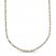 Stampato Link Necklace 10K Yellow Gold 17"