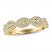 Adrianna Papell Diamond Anniversary Ring 3/8 ct tw Round-cut 14K Yellow Gold
