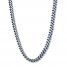 Men's Foxtail Chain Necklace Stainless Steel 18"