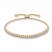 Previously Owned Diamond Bolo Bracelet 1/4 cttw 10K Yellow Gold