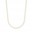 Cable Chain Necklace 14K Yellow Gold 18" Length