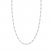 16" Cable Chain Necklace 14K White Gold Appx. .8mm