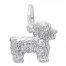 Bichon Frise Charm Sterling Silver