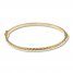 Italian Diamond Cut Bangle 14K Yellow Gold