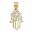 Hamsa Charm 10K Yellow Gold