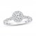 Diamond Engagement Ring 1 ct tw 14K White Gold