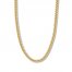 22" Cuban Chain Necklace 14K Yellow Gold Appx. 7.3mm