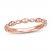 Diamond Wedding Band 1/10 ct tw 14K Rose Gold