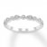 Diamond Wedding Band 1/15 ct tw Round-cut 10K White Gold