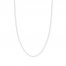 18" Singapore Chain 14K White Gold Appx. .8mm