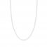 18" Singapore Chain 14K White Gold Appx. .8mm