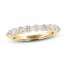 Adrianna Papell Diamond Wedding Band 7/8 ct tw Round-cut 14K Yellow Gold
