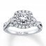 Neil Lane Engagement Ring 1-3/8 ct tw Diamonds 14K White Gold