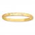 Bangle Bracelet Criss-Cross Design 14K Yellow Gold