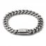 Bulova Chain Link Bracelet Stainless Steel 8.8"