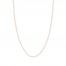 16" Textured Rope Chain 14K Rose Gold Appx. 1.05mm