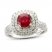 Le Vian Couture Ruby Ring 1 ct tw Diamonds 18K Vanilla Gold