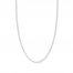 20" Rolo Chain Necklace 14K White Gold Appx. 1.82mm