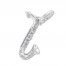 Saxophone Charm Sterling Silver