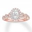Neil Lane Bridal Diamond Ring 1-1/6 cts tw 14K Rose Gold