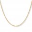 Spiga Chain Necklace 14K Yellow Gold 20" Length