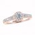 THE LEO Ideal Cut Diamond Engagement Ring 5/8 ct tw 14K Rose Gold