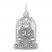 Nutcracker Charm Sterling Silver