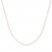 Box Chain Necklace 14K Rose Gold 16" Length