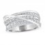 Leo Diamond Ring 1 ct tw 14K White Gold