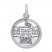 White House Charm Sterling Silver