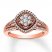 Diamond Ring 1/2 ct tw Round-cut 10K Rose Gold