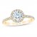 First Light Diamond Engagement Ring 1-1/4 ct tw Round-cut 14K Yellow Gold