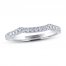 THE LEO Ideal Cut Diamond Wedding Band 1/5 ct tw 14K White Gold