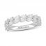 Neil Lane Premier Diamond Anniversary Ring 1-1/2 ct tw Pear-Shaped 14K White Gold