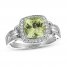 Le Vian Quartz Ring 1/5 ct tw Diamonds 14K Vanilla Gold