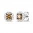 Le Vian Diamond Stud Earrings 1/2 ct tw 14K Vanilla Gold
