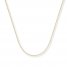 Cable Chain Necklace 14K Yellow Gold 16" Length