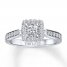 Leo Diamond Engagement Ring 3/4 ct tw 14K White Gold