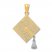 Graduation Cap Charm 14K Yellow Gold